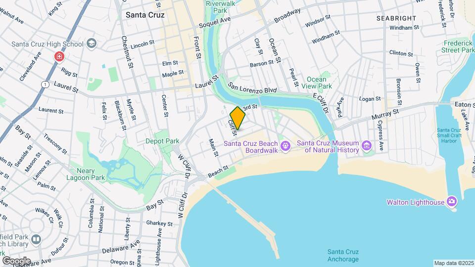 306 Cliff St Mapa y Detalles de la Ubicación