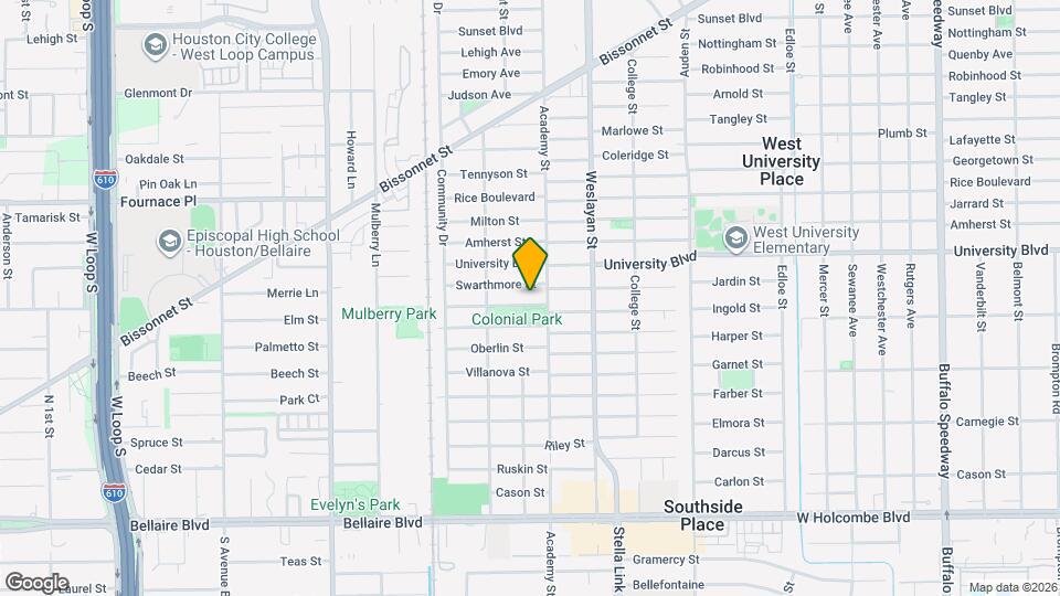 4116 Case St Map and Location Details