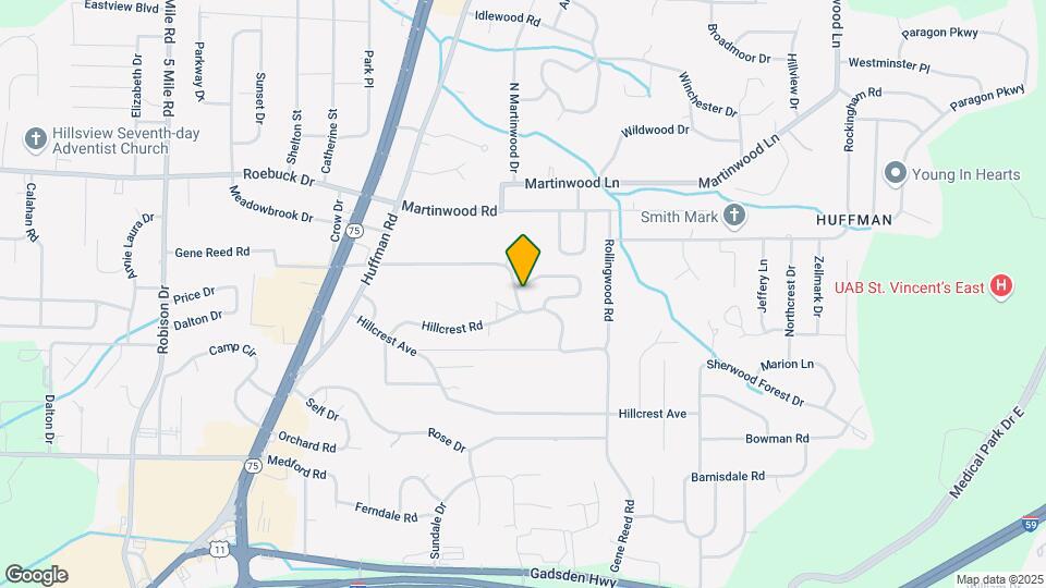 800 Gene Reed Rd Map and Location Details