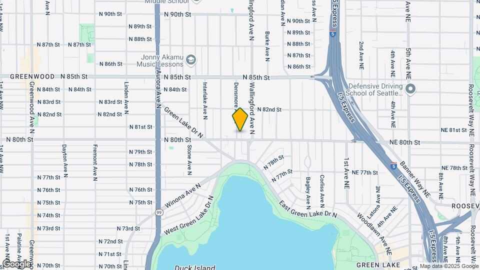 Densmore Apt Map and Location Details