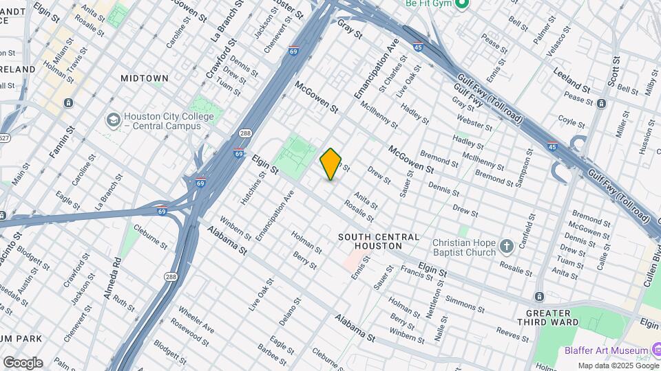 2522 Rosalie St Map and Location Details