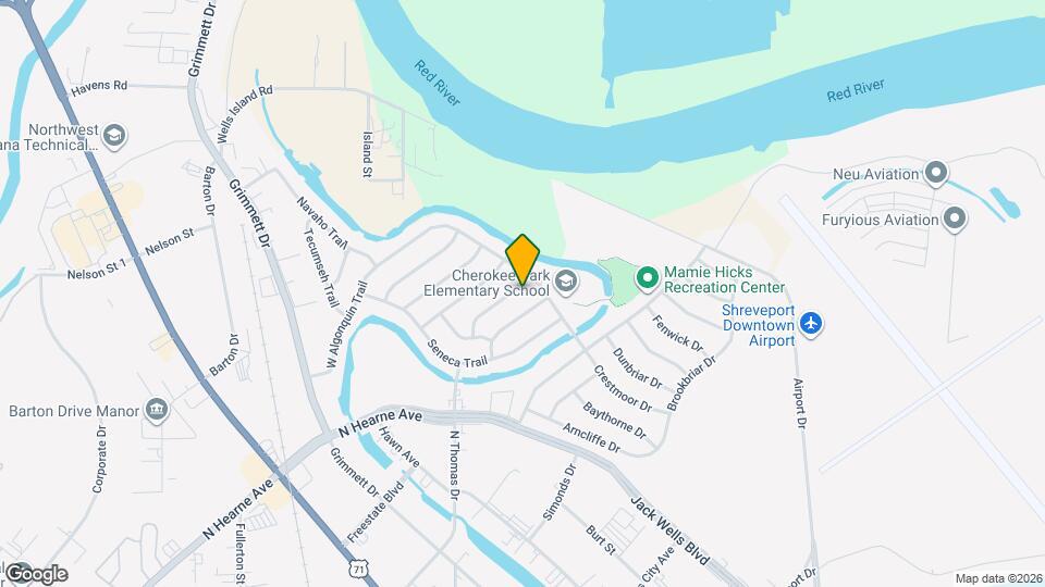 409 Chickasaw Trail Map and Location Details