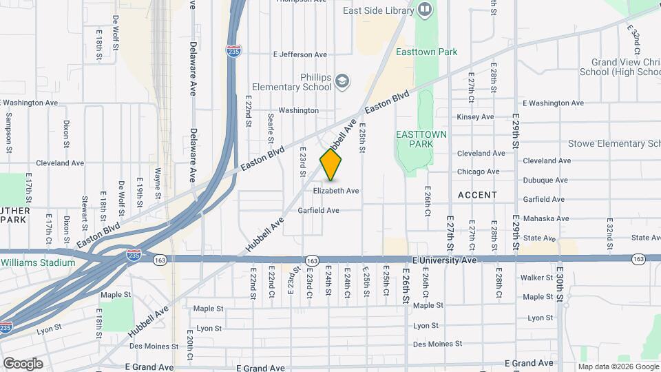 2404 Elizabeth Ave Map and Location Details