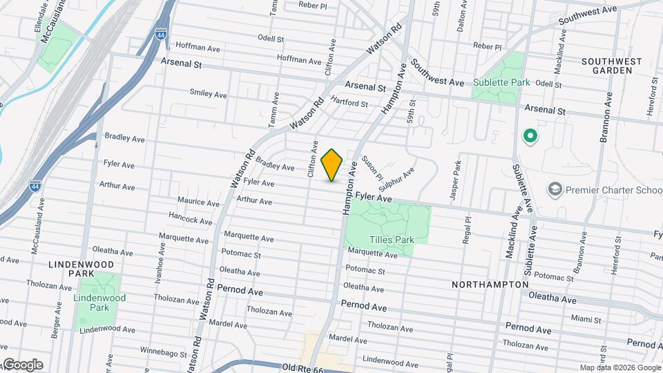 6025 Fyler Ave, Unit SI ID1505835P Map and Location Details