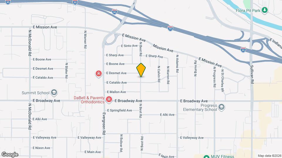 1022-1024 N Best Rd Map and Location Details