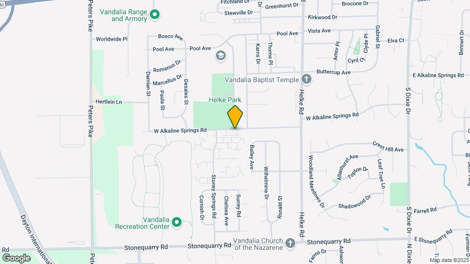 850 W Alkaline Springs Rd Map and Location Details