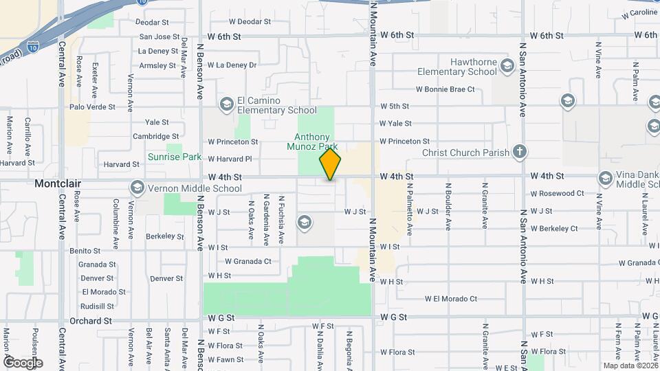 Parc Vista Apartments Map and Location Details