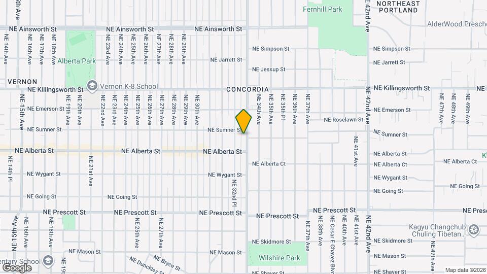 5115-5115 NE 33rd Ave Map and Location Details