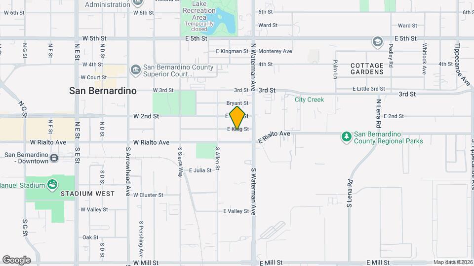 253 E King St, Unit A Mapa y Detalles de la Ubicación