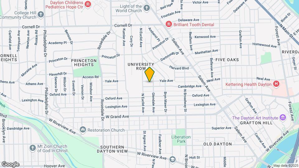 309 Cambridge Ave Mapa y Detalles de la Ubicación