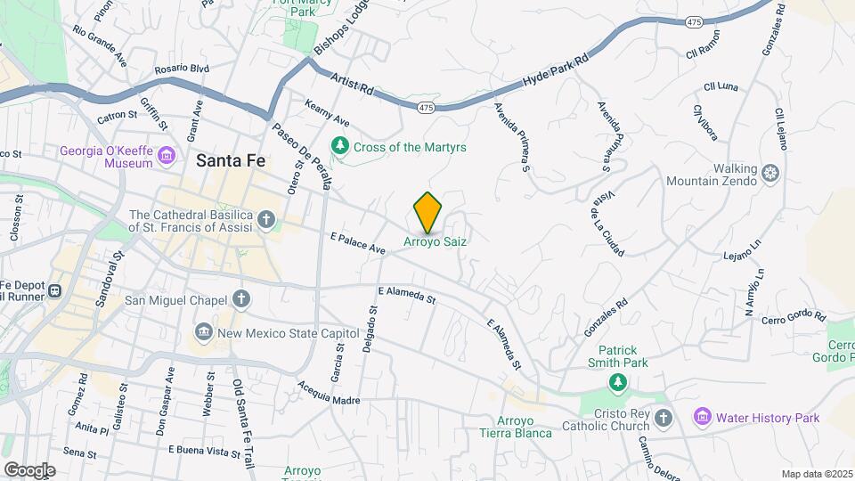 516 Hillside Ave Map and Location Details