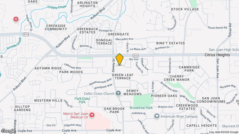 6616-6618 Summer Rain Way Map and Location Details