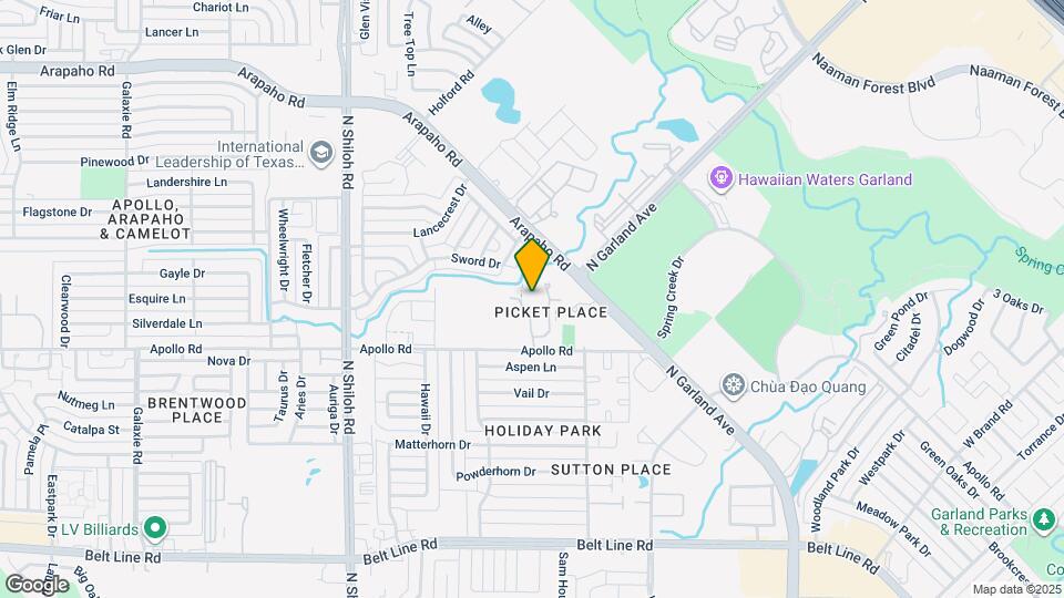 3906 Pickett Pl Dr Map and Location Details