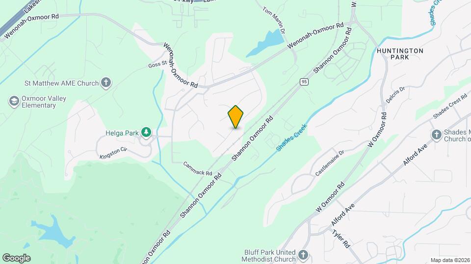 263 Oxmoor Pl Map and Location Details