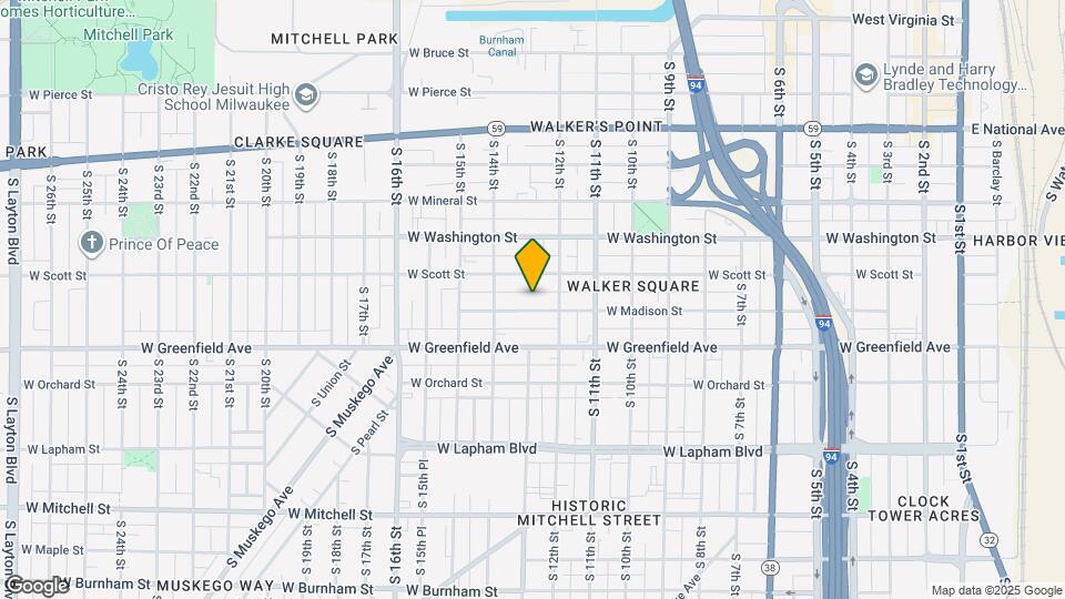 1228 W Madison St Map and Location Details