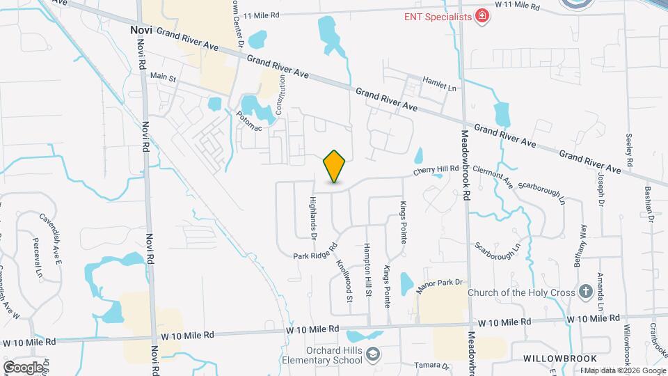 42038 Cherry Hill Rd Map and Location Details