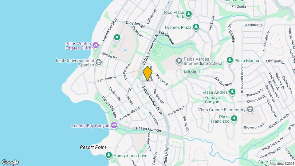 2322 Palos Verdes Dr W Map and Location Details