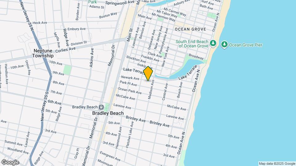 407 Newark Ave Map and Location Details