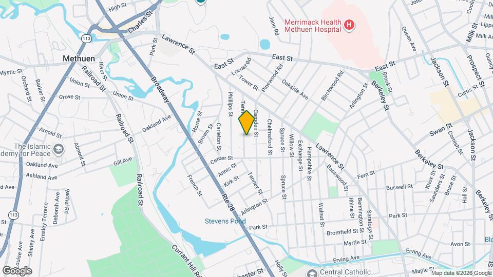 81 Tenney St, Unit 3 Map and Location Details