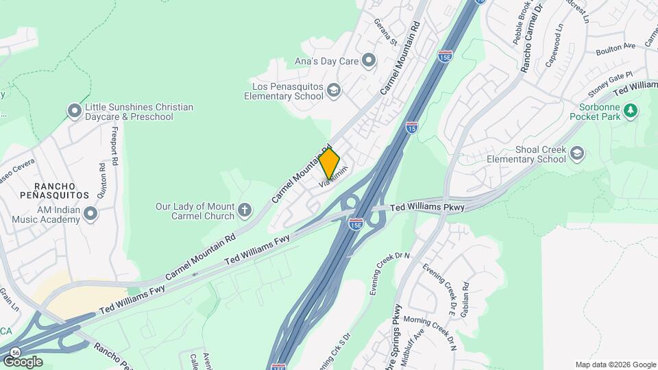 13819 Via Rimini Map and Location Details