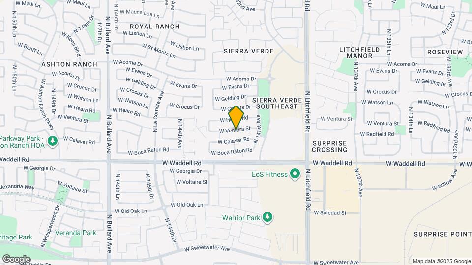 14193 W Ventura St Map and Location Details