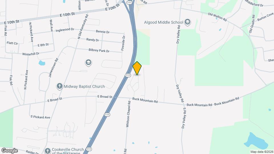 82 Eastgate Cir Map and Location Details