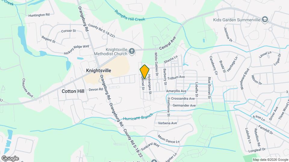 301 Pimpernel St Mapa y Detalles de la Ubicación