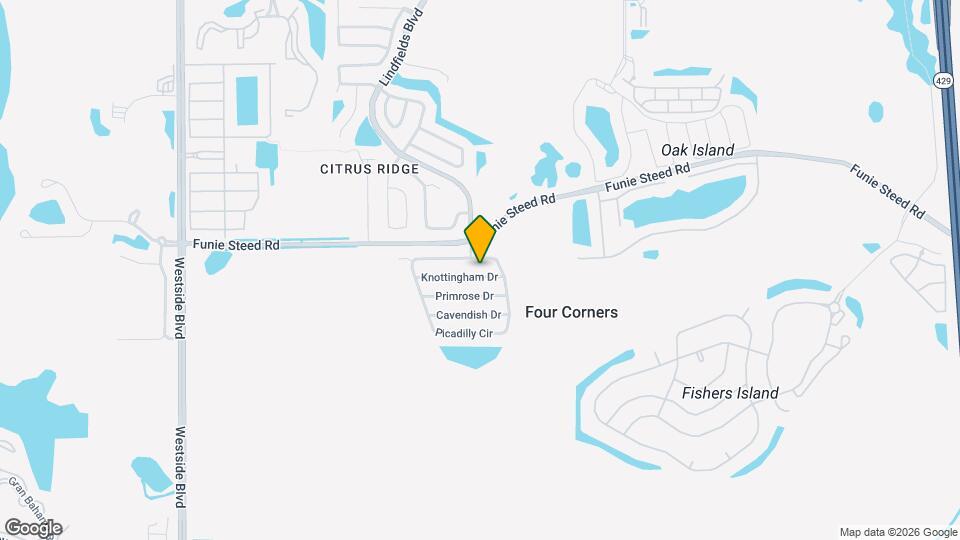 8607 Knottingham Dr Map and Location Details