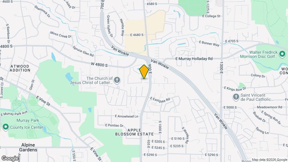 881 4900 S, Unit Unit 1 Map and Location Details