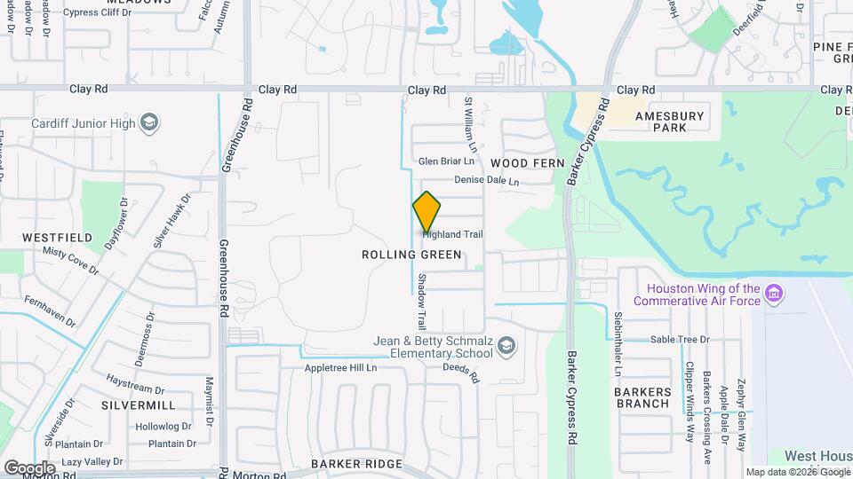 18755 Highland Trail Map and Location Details