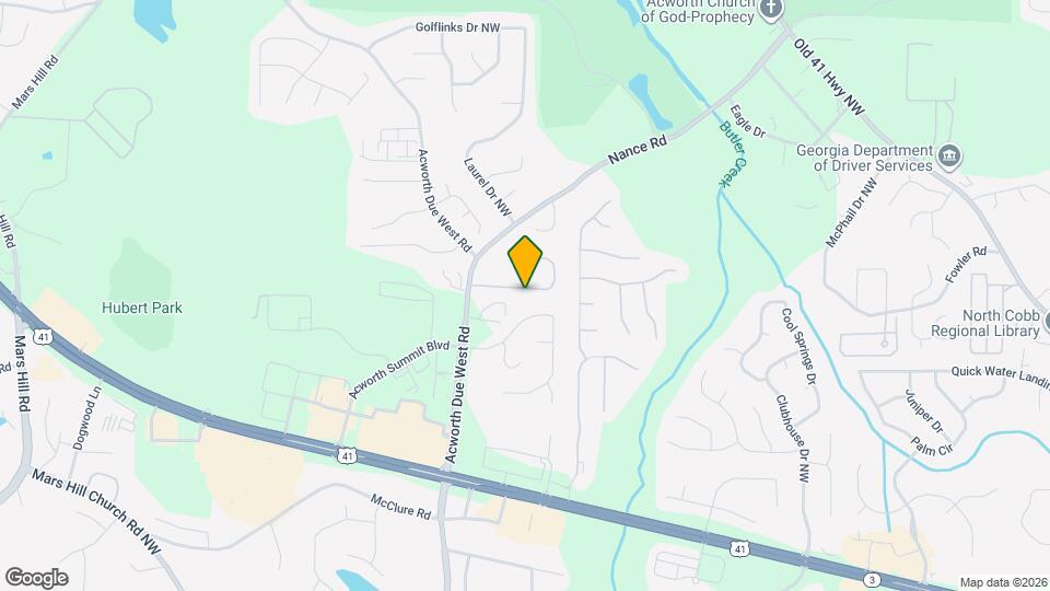 4184 Haynes Mill Ct NW Map and Location Details