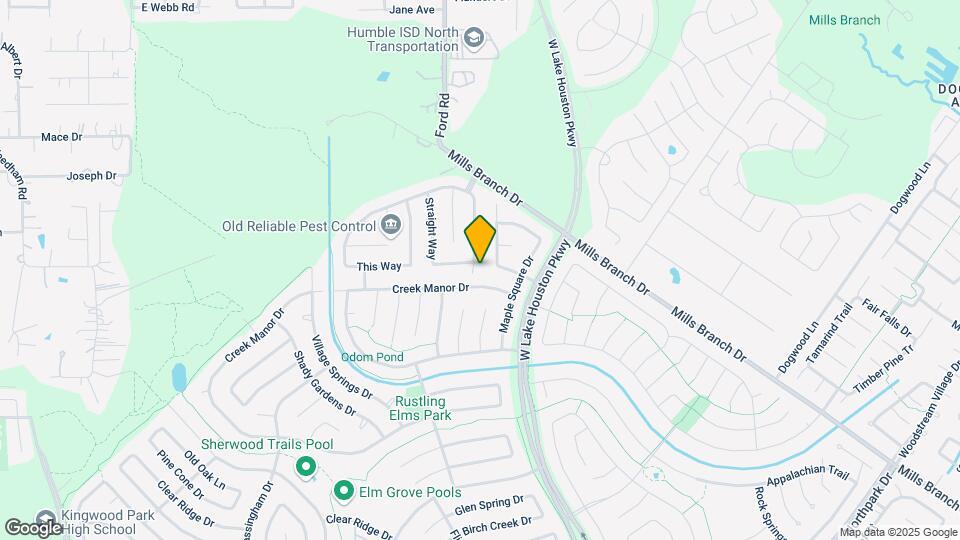 5514 Rocky Trail Dr Map and Location Details