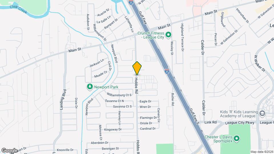 540 Hobbs Rd Map and Location Details