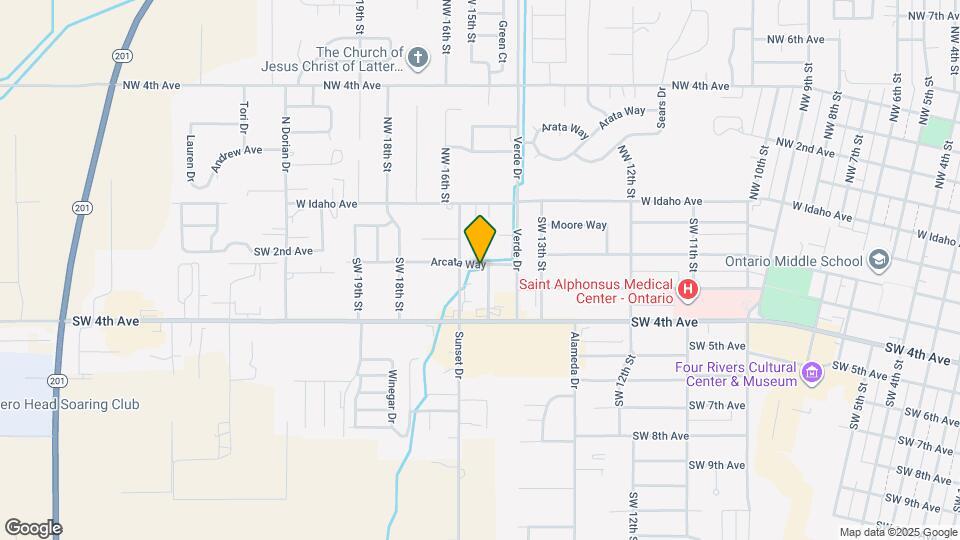 1520-1522 Arcata Way Map and Location Details