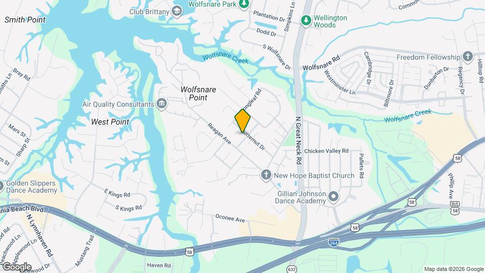 409 Shagbark Rd Map and Location Details