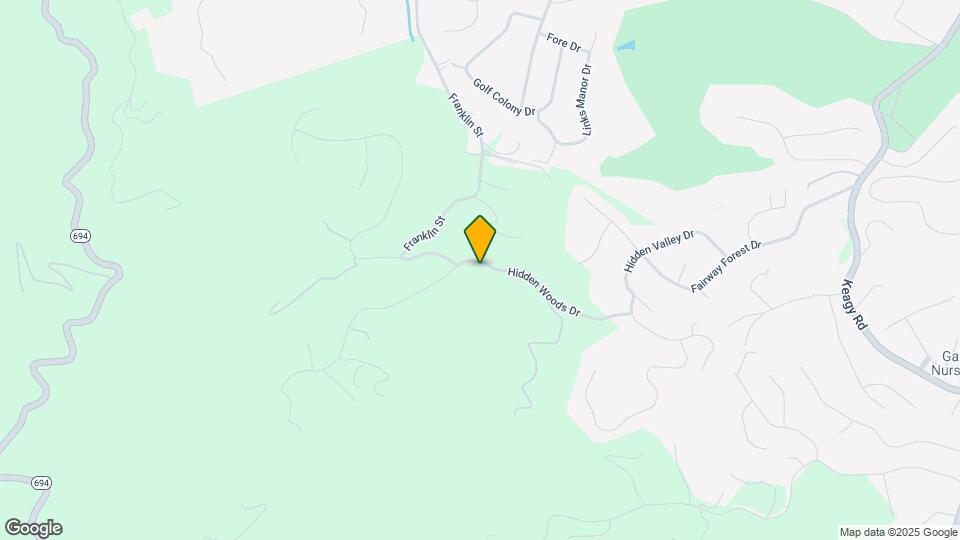 6602 Hidden Woods Dr Map and Location Details