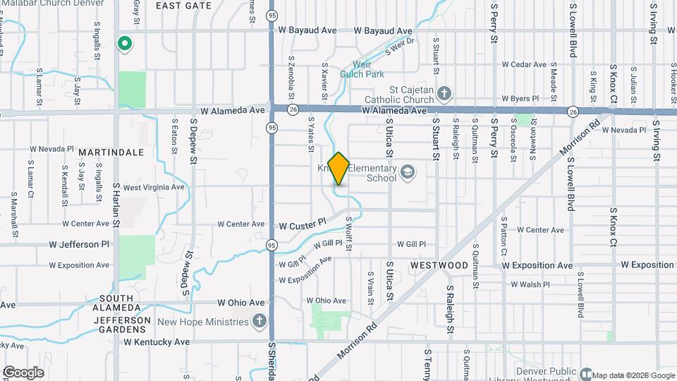 4850 W Virginia Ave Mapa y Detalles de la Ubicación