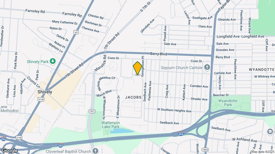 1704 Lafayette Dr Map and Location Details