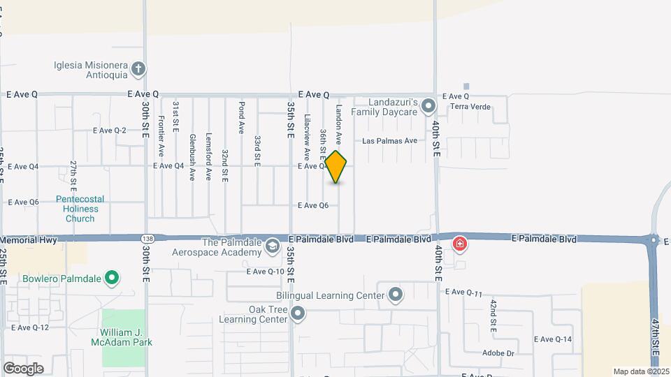 38515 Landon Ave Map and Location Details