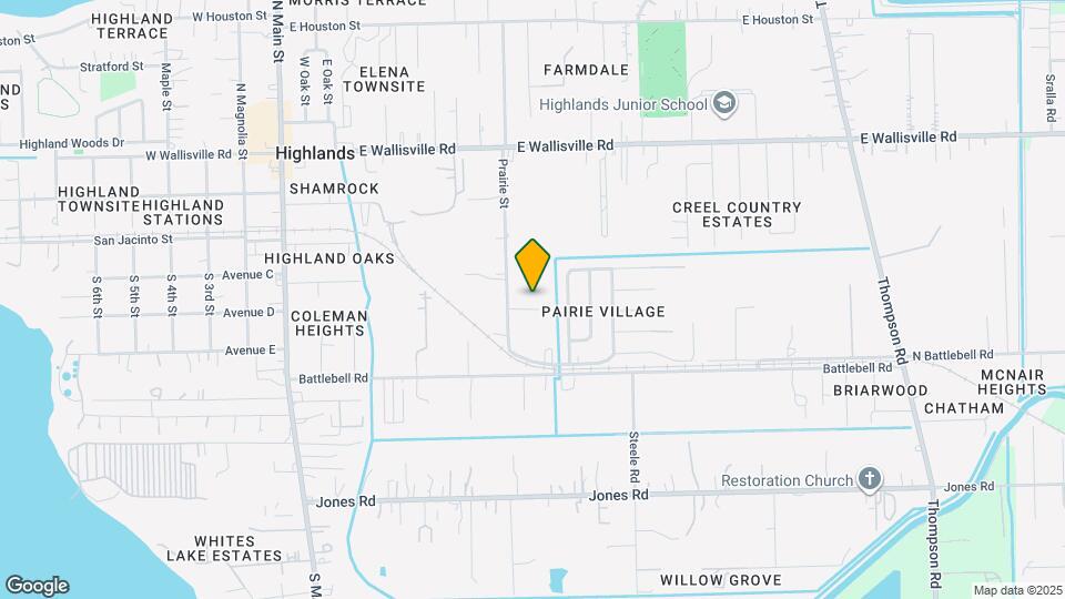 307 Prairie St Map and Location Details