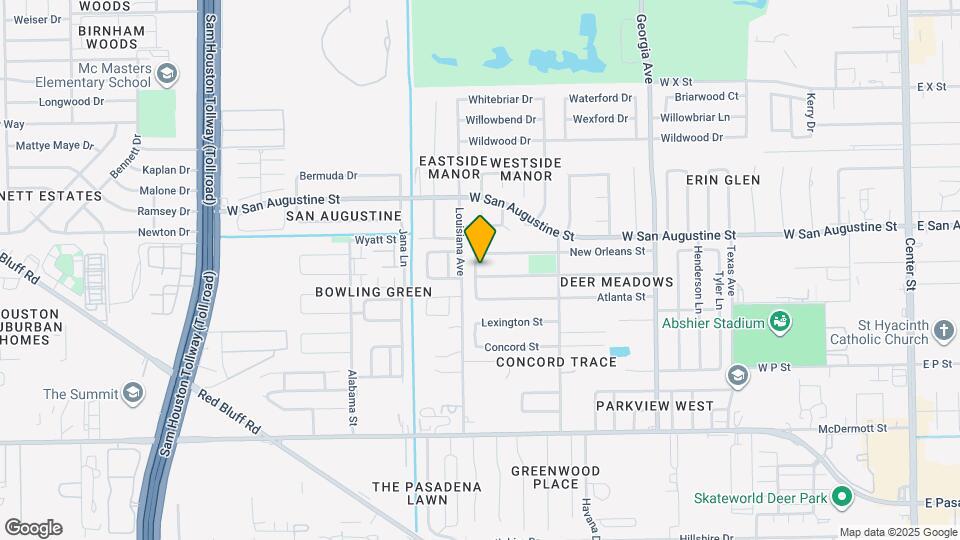 2005 Tulsa St Map and Location Details