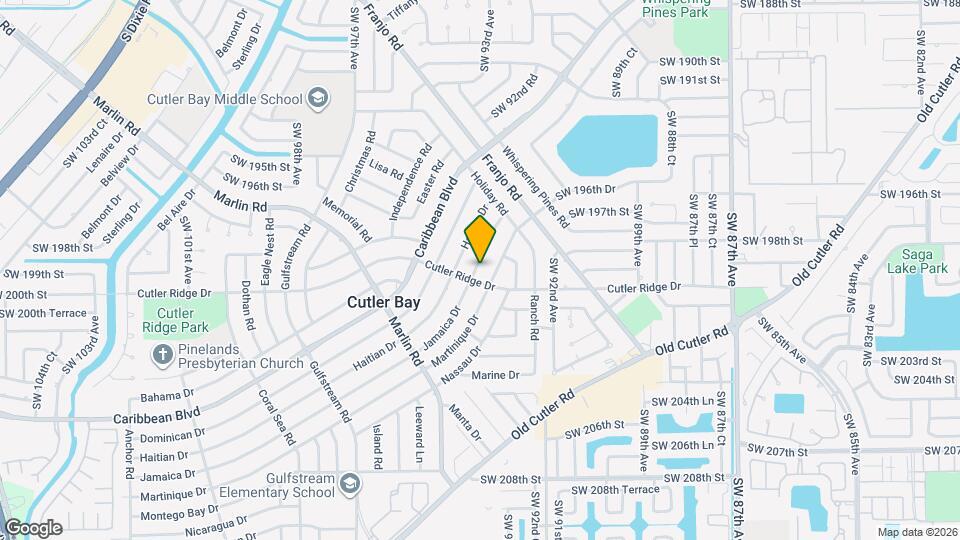 9340 Jamaica Dr Map and Location Details