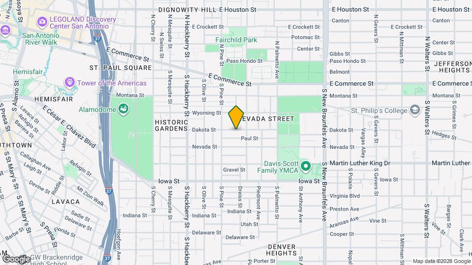 828 Dakota St Map and Location Details