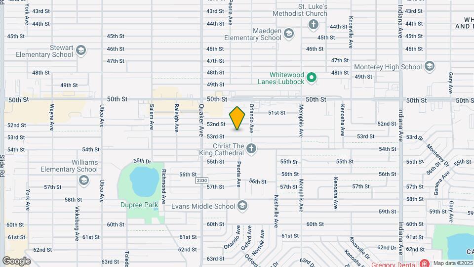 4212 53rd St Map and Location Details