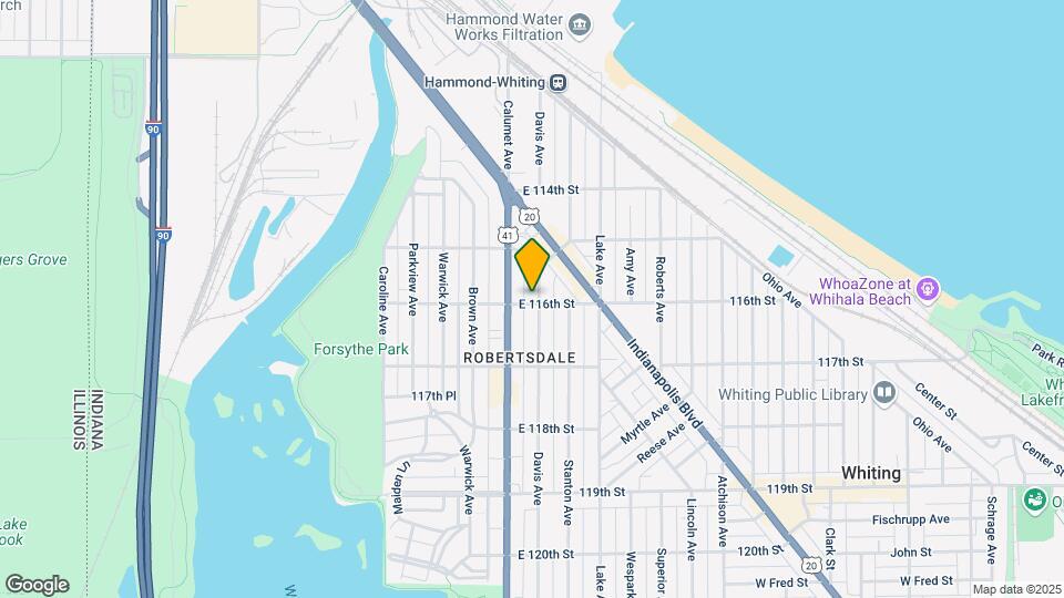 1538-1542 Davis Ave Mapa y Detalles de la Ubicación