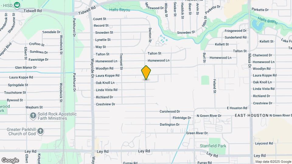 8203 Oak Knoll Ln Map and Location Details