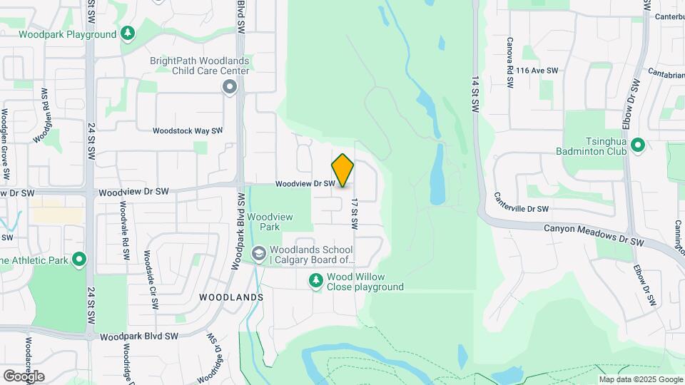 Woodlands Townhomes Map and Location Details