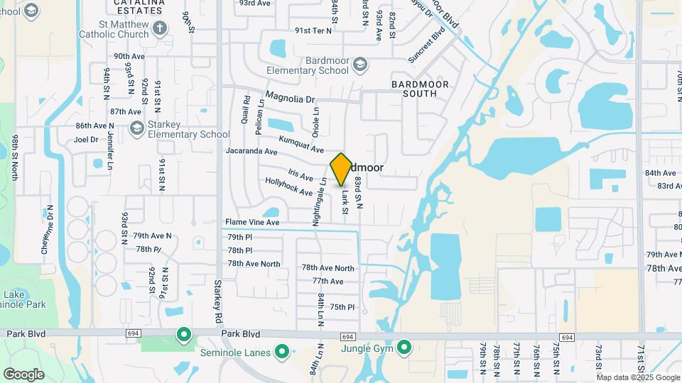 8232 Lark St Map and Location Details