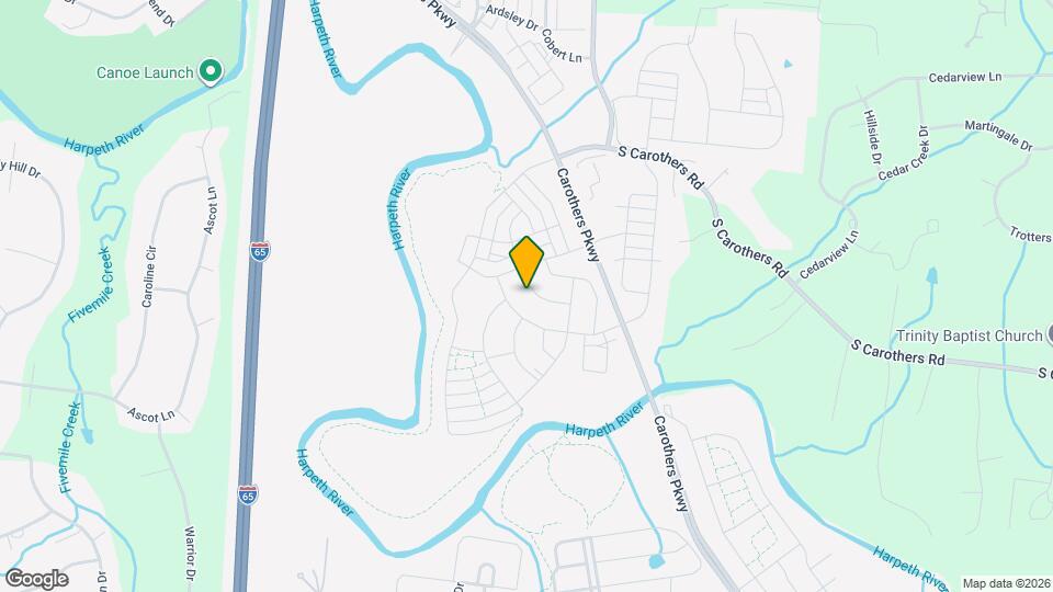 5043 Laughing Brook Ln Mapa y Detalles de la Ubicación