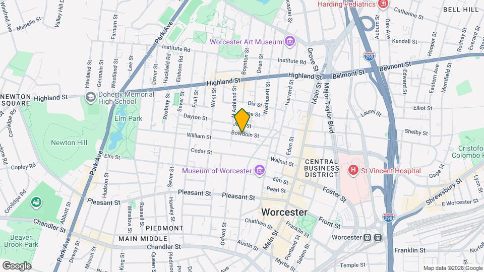 27 Bowdoin St, Unit 11 Map and Location Details